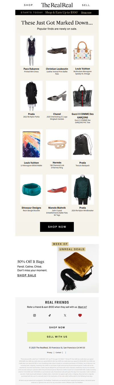 New sale items just added