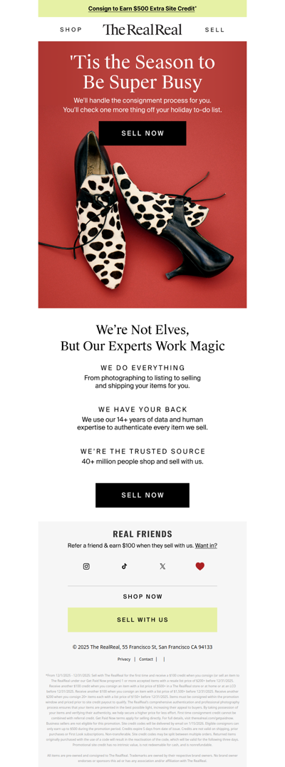 The holidays are already busy…