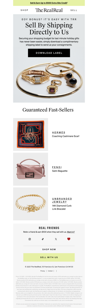 Your end-of-year bonus awaits…