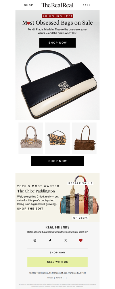 Most Obsessed Bags on Sale ❤️