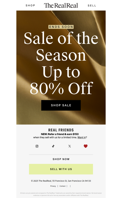 RE: It’s your last chance.