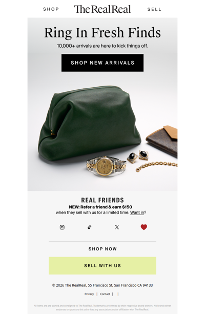 The first arrivals of 2026…