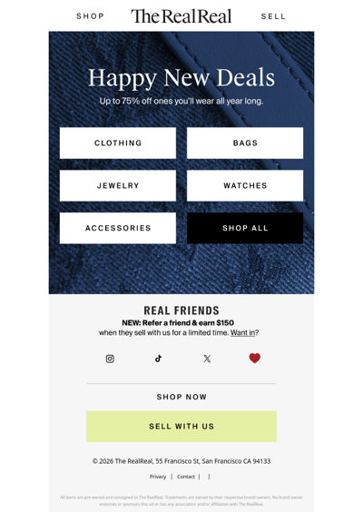 New year. New Deals.