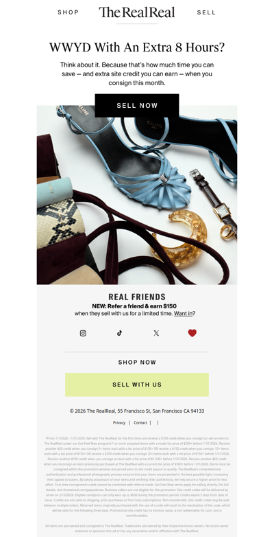 WWYD $600 extra site credit?