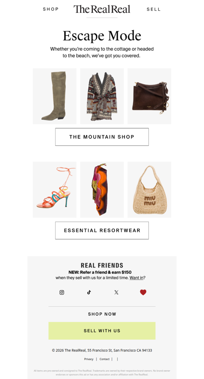 Coming to the cottage?