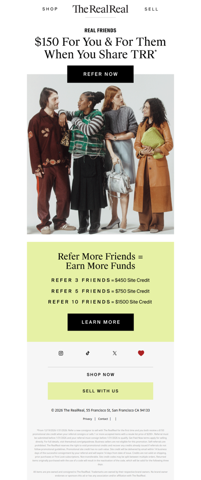 Close friends that consign together? Earn together.