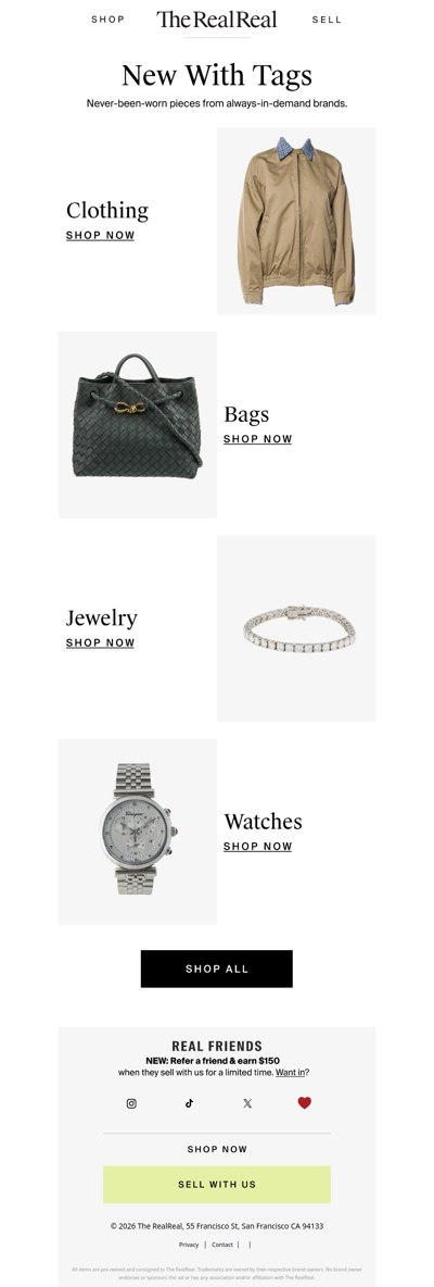 Good as new. Literally.