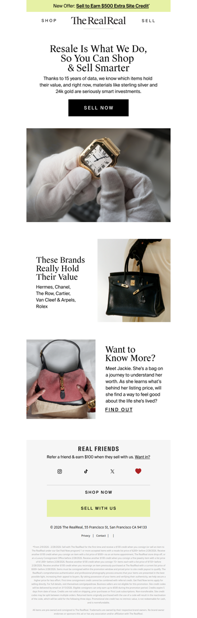 Resale is what we do, so you can shop & sell smarter