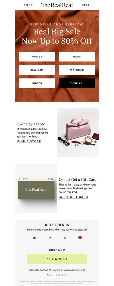 Prada? Now up to 80% off?