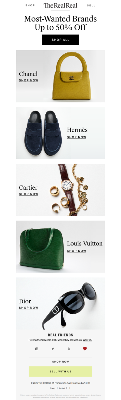 Our most-wanted brands?