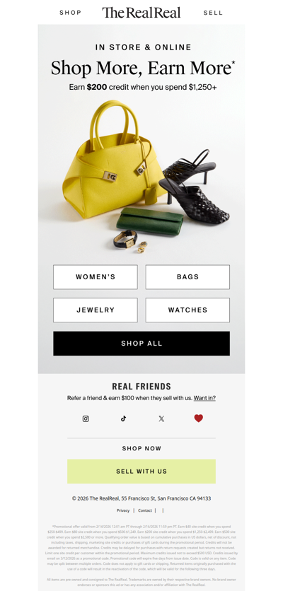 RE: Earn $500 to shop