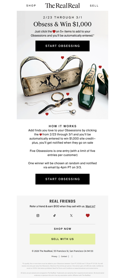 Want $1,000 to shop?