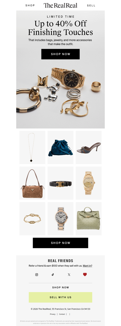 Finishing touches on sale ✨