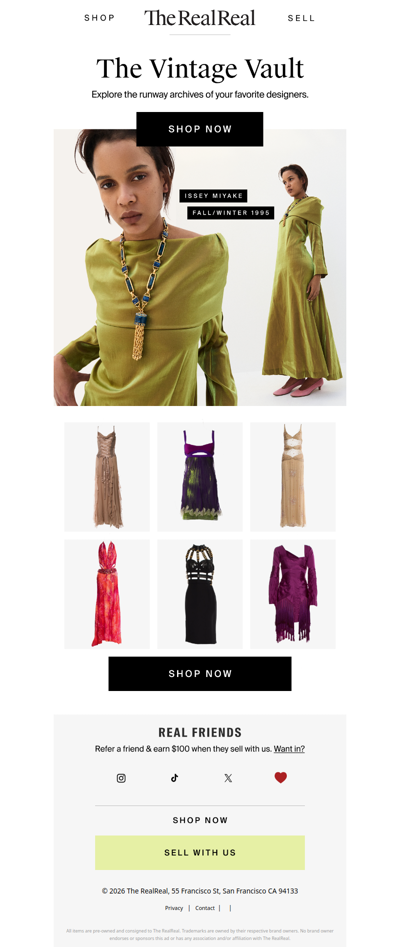 Step into the vintage vault