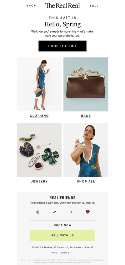 You’re ready for spring (almost)