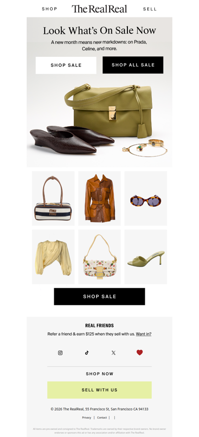 We just added so much stuff to sale