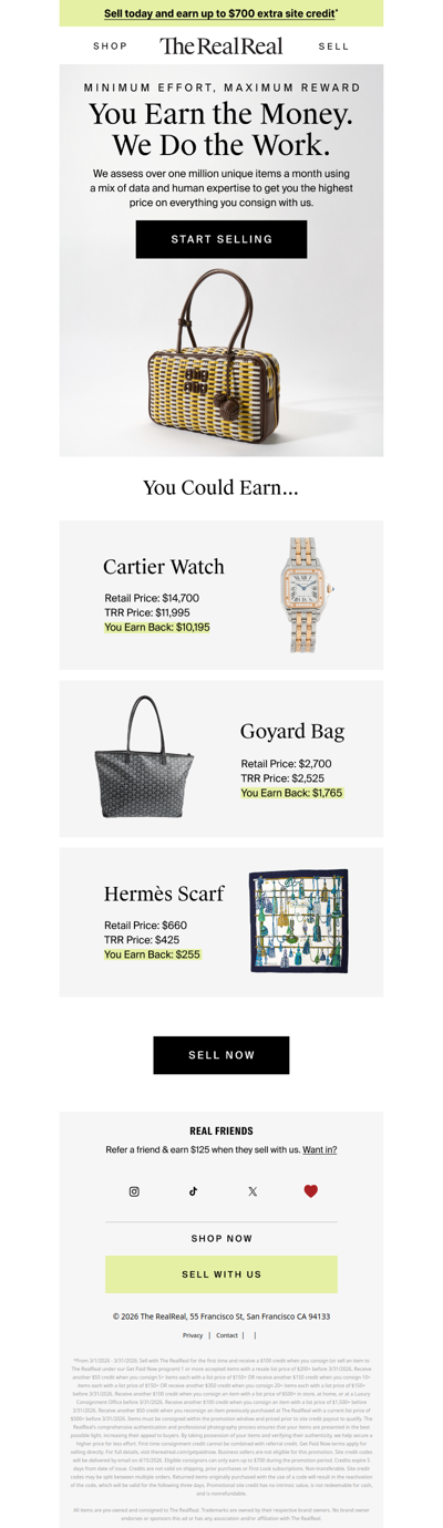 You earn more with us