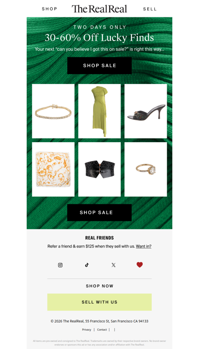 Gucci, Chloé, and more up to 60% off