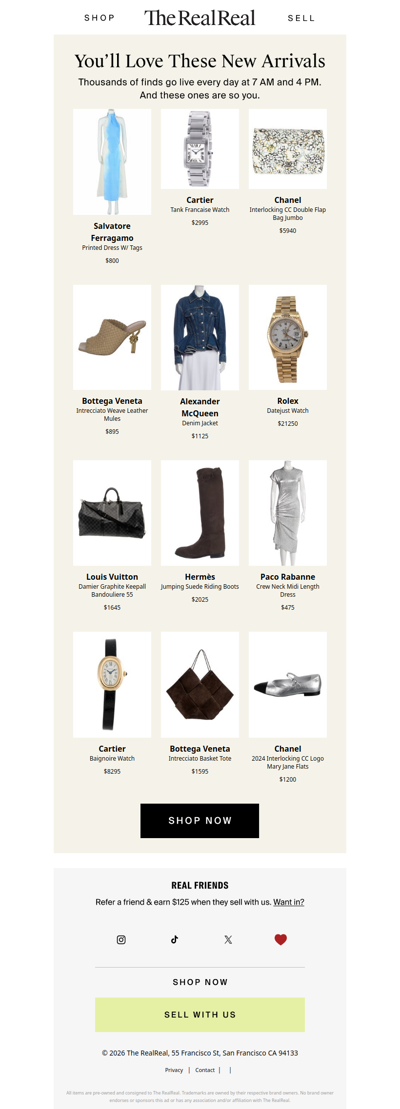 10,000+ New Arrivals Just Added