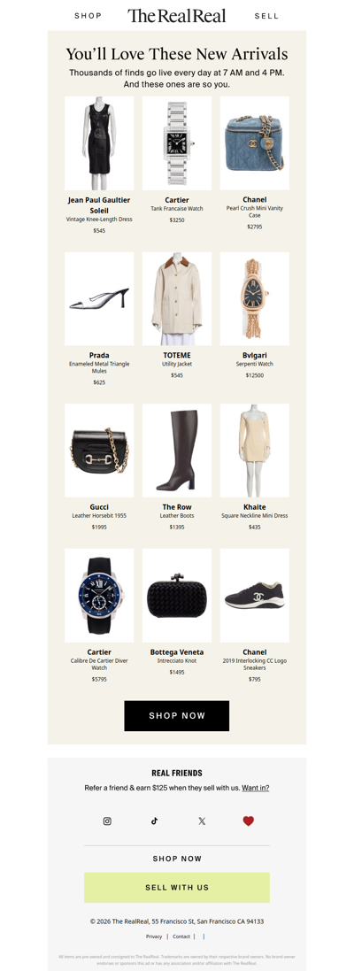 10,000+ New Arrivals Just Added