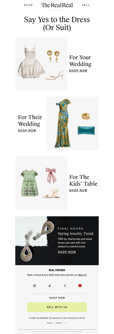 We now pronounce you…