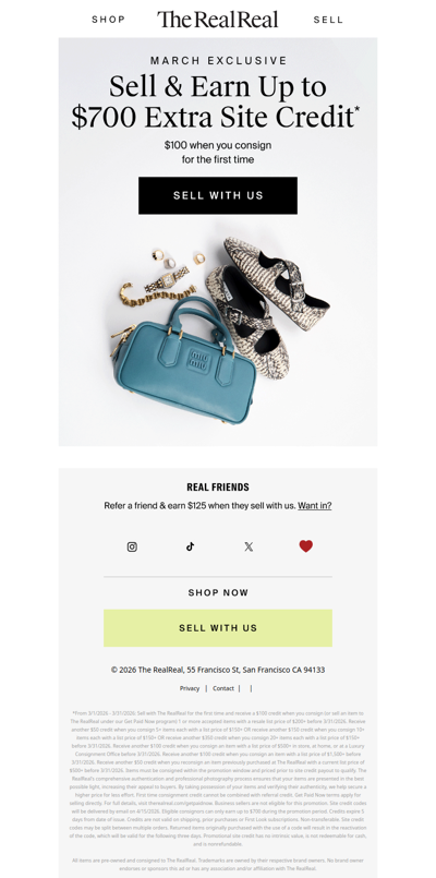 Your chance to earn up to $700 extra site credit is here