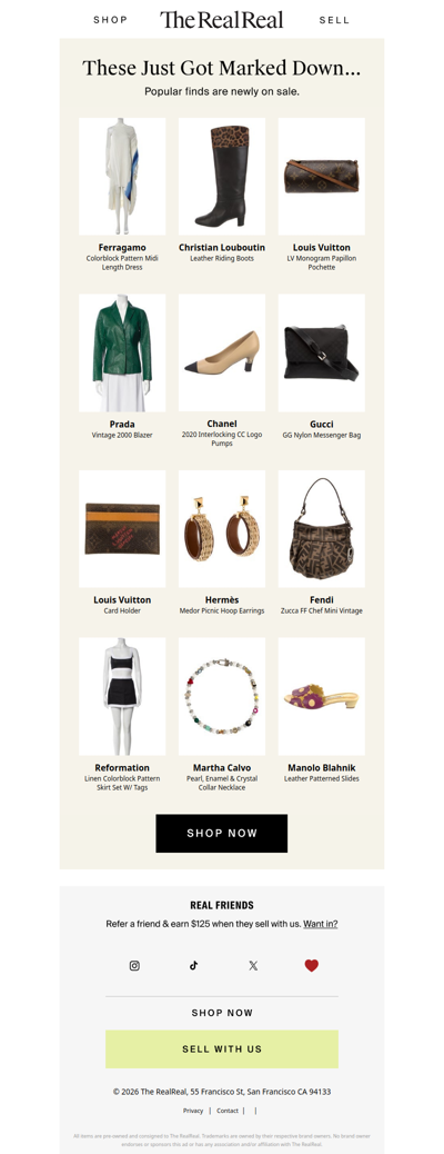 Don't miss these designer markdowns