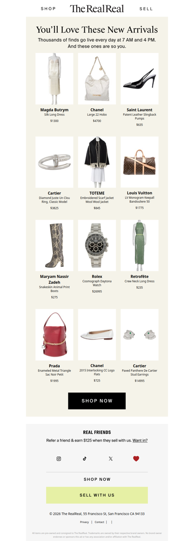 10,000+ New Arrivals Just Added