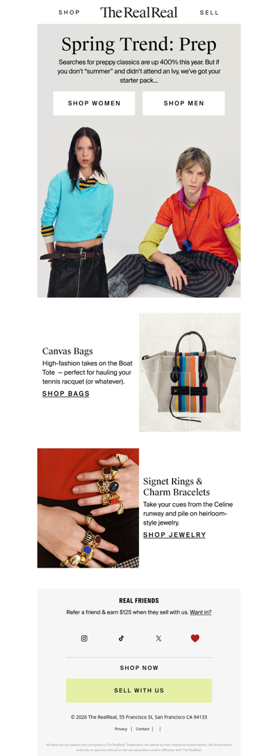 The spring trend starter pack