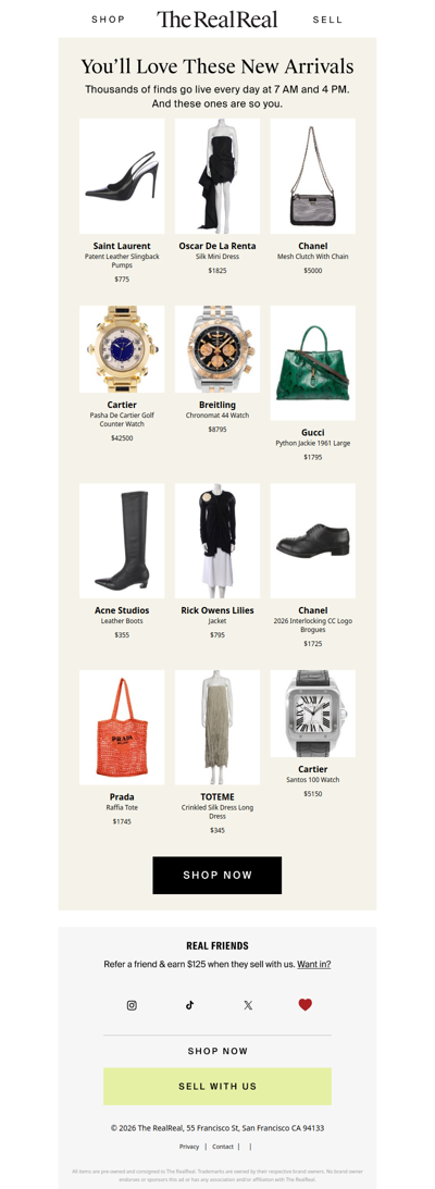 10,000+ New Arrivals Just Added