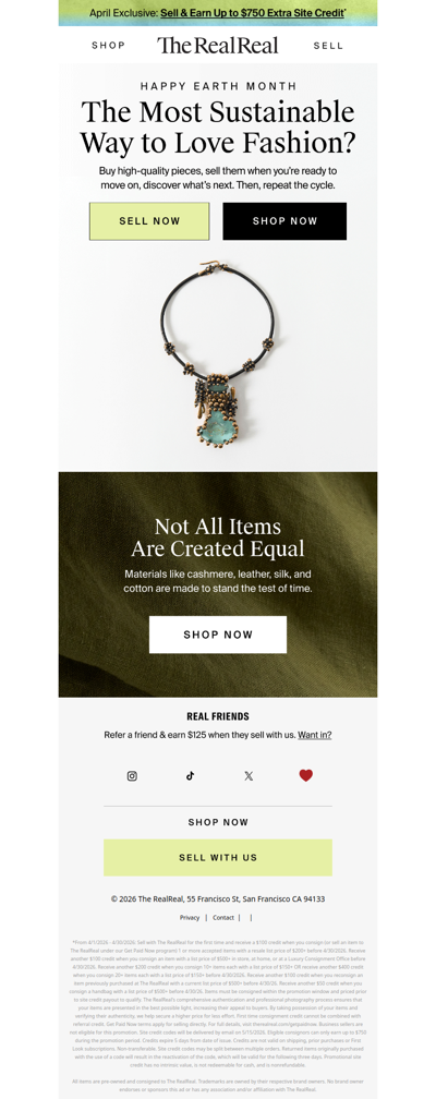 The most sustainable way to love fashion…