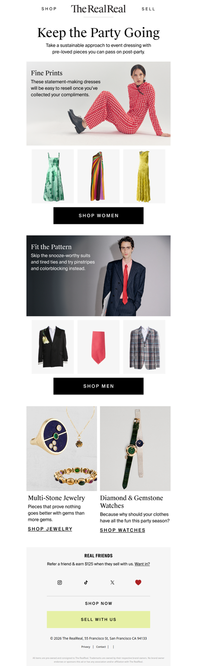 If you’ve got invites, we’ve got outfits