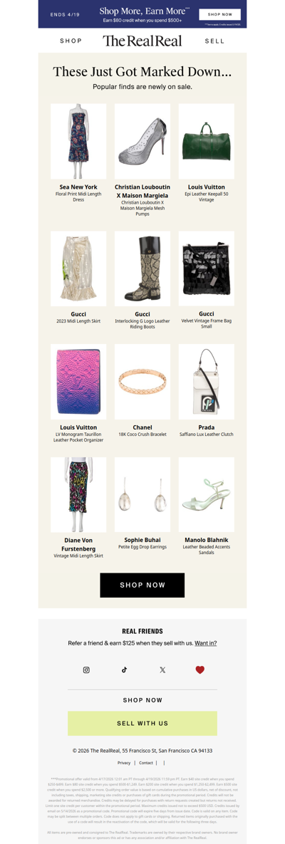 New sale items just added