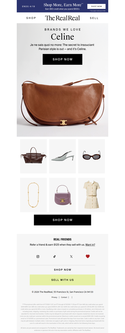 Cool picks from Celine, avec amour