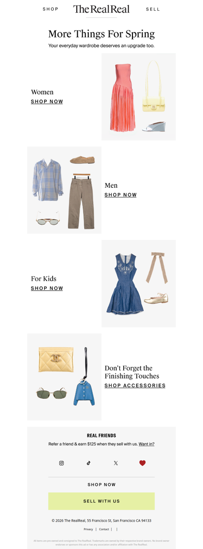 Spring into your new style staples