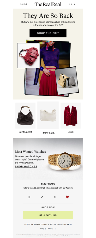 Vintage is the new new