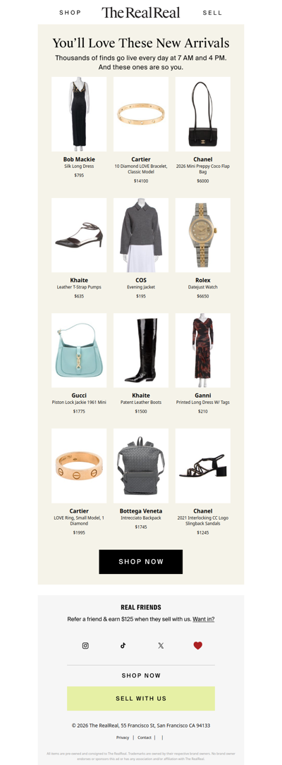 10,000+ New Arrivals Just Added