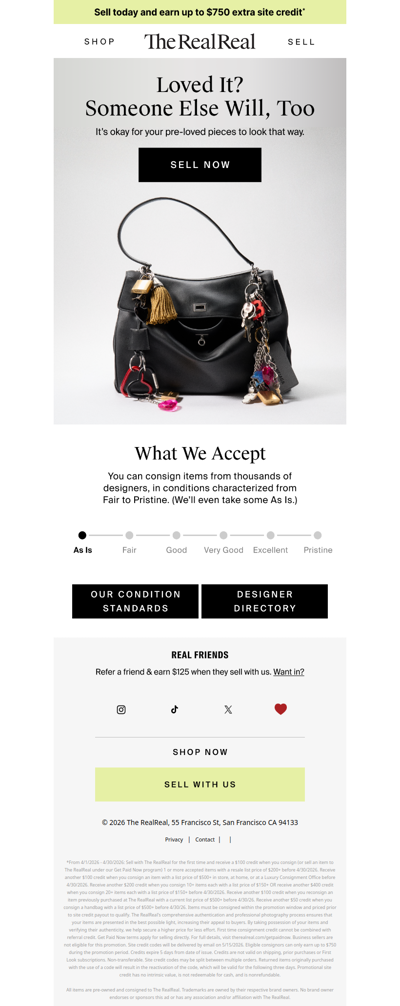 So many designers accepted, in most conditions