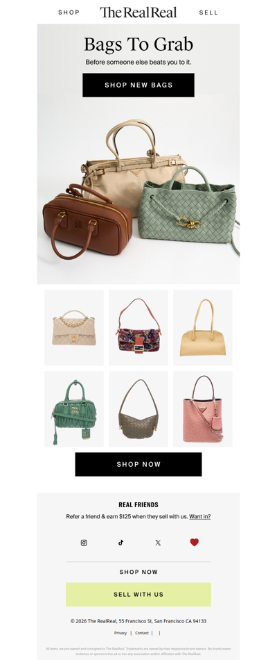 So many new bags just dropped