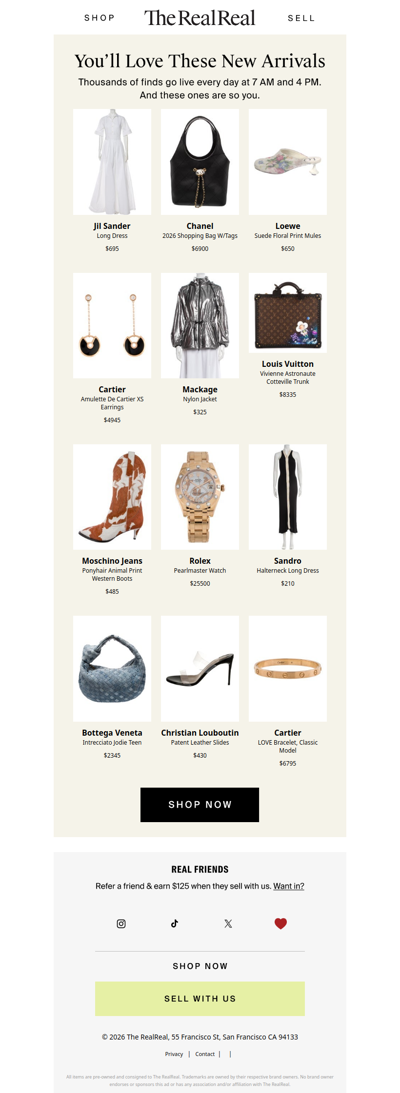10,000+ New Arrivals Just Added