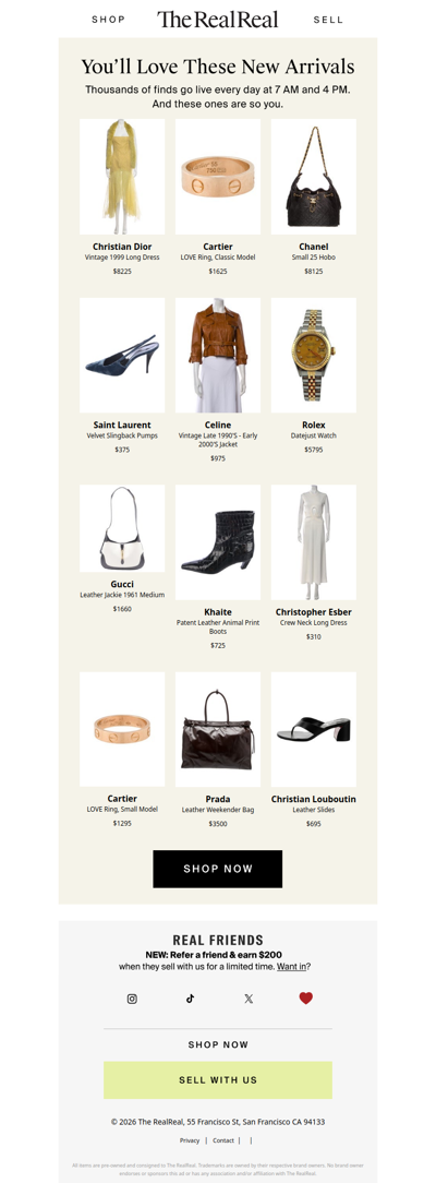 10,000+ New Arrivals Just Added