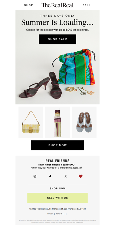 Get a head start on summer (for less)