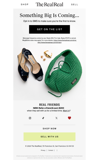 The sale of the season is almost here