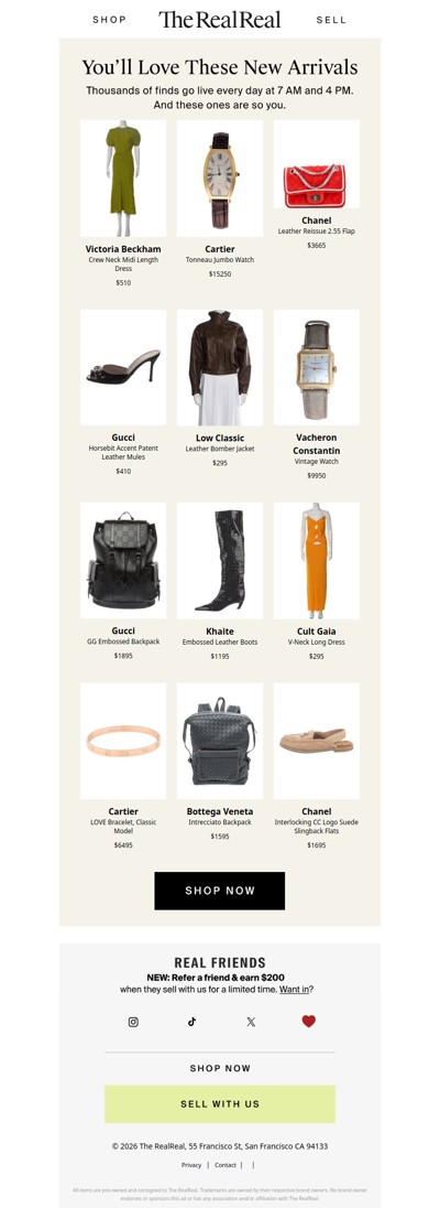 10,000+ New Arrivals Just Added