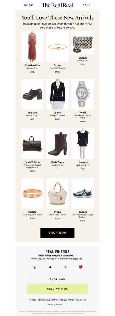 10,000+ New Arrivals Just Added
