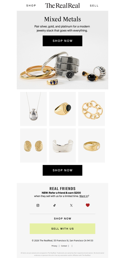 TRR tip: Mix your metals