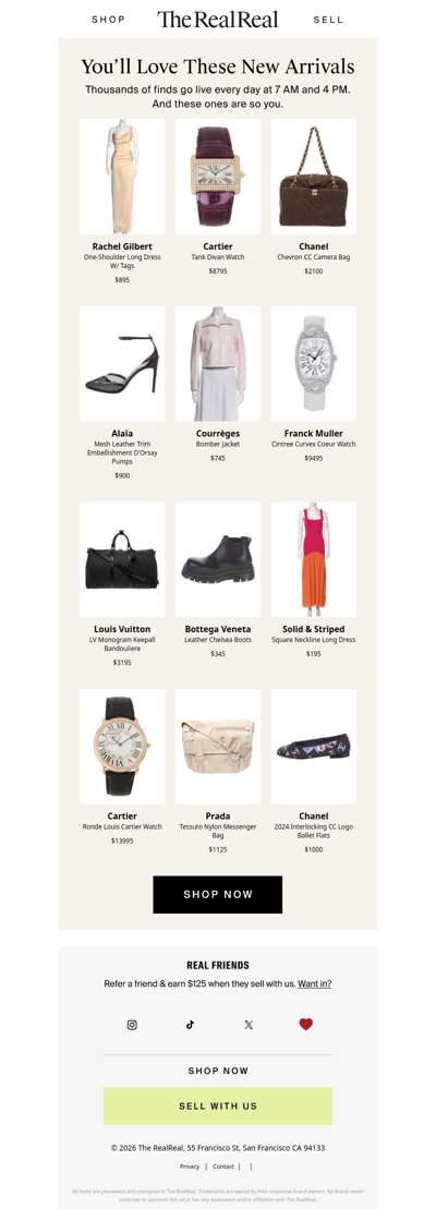 10,000+ New Arrivals Just Added