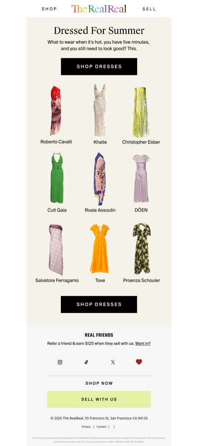 Beat the summer outfit spiral