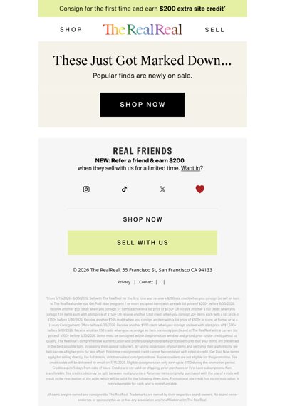 New sale items just added