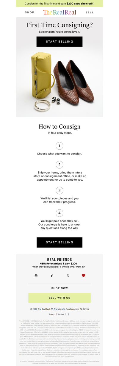 Never consigned before? No problem
